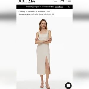 Aritzia babaton midi dress.